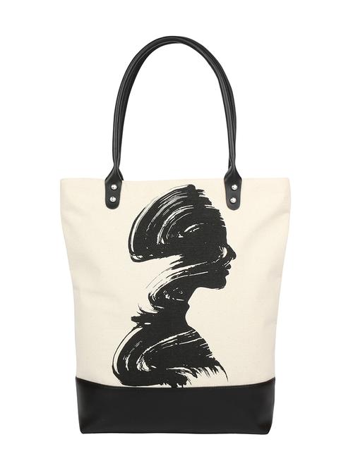 beige canvas tote - 13215320 - Standard Image - 1