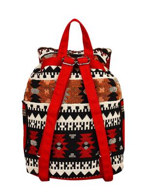 red cotton regular backpack - 13215721 - Standard Image - 2