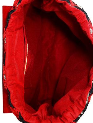 red cotton regular backpack - 13215721 - Standard Image - 3