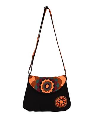 black canvas sling bag - 13215743 - Standard Image - 6