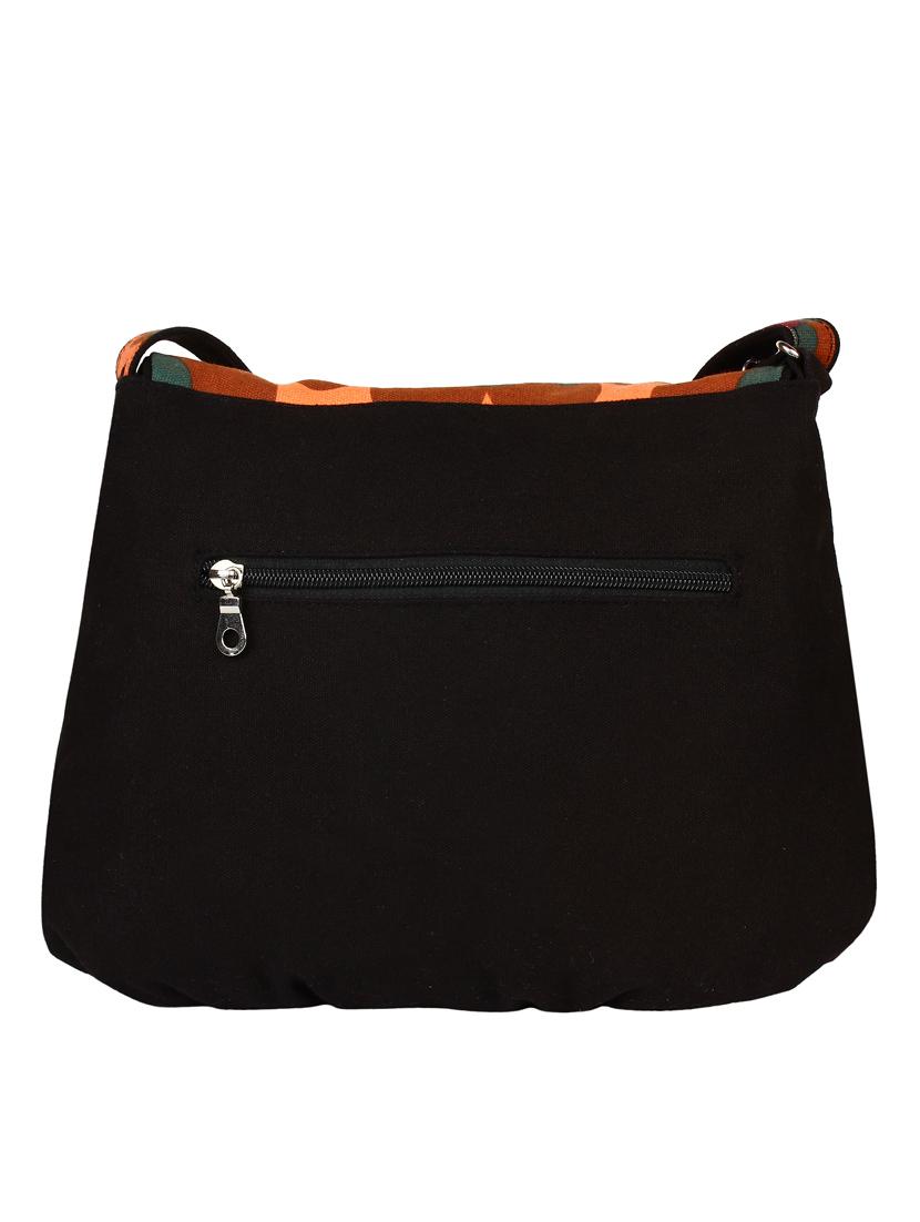 black canvas sling bag - 13215743 - Zoom Image - 2