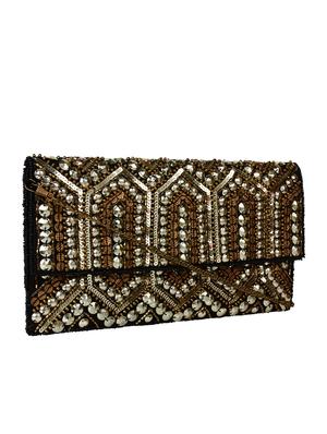 multi colored cotton ethnic clutch - 13216369 - Standard Image - 5