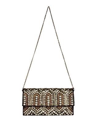 multi colored cotton ethnic clutch - 13216369 - Standard Image - 6