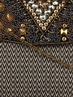 multi colored cotton ethnic clutch - 13216370 - Standard Image - 4