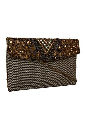multi colored cotton ethnic clutch - 13216370 - Standard Image - 5