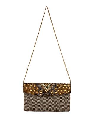 multi colored cotton ethnic clutch - 13216370 - Standard Image - 6