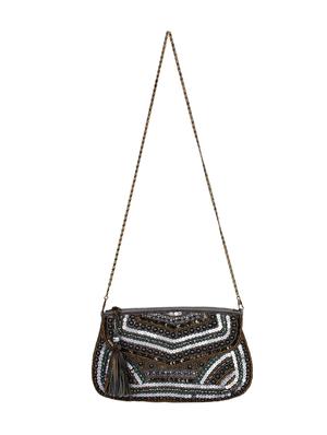 multi colored cotton ethnic clutch - 13216373 - Standard Image - 6