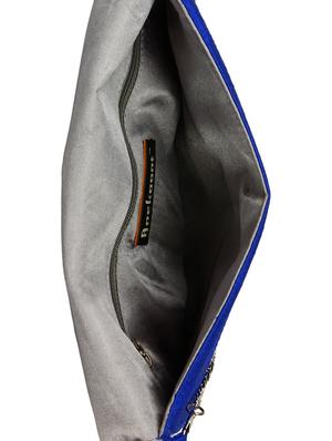 blue polyester ethnic clutch - 13216375 - Standard Image - 3