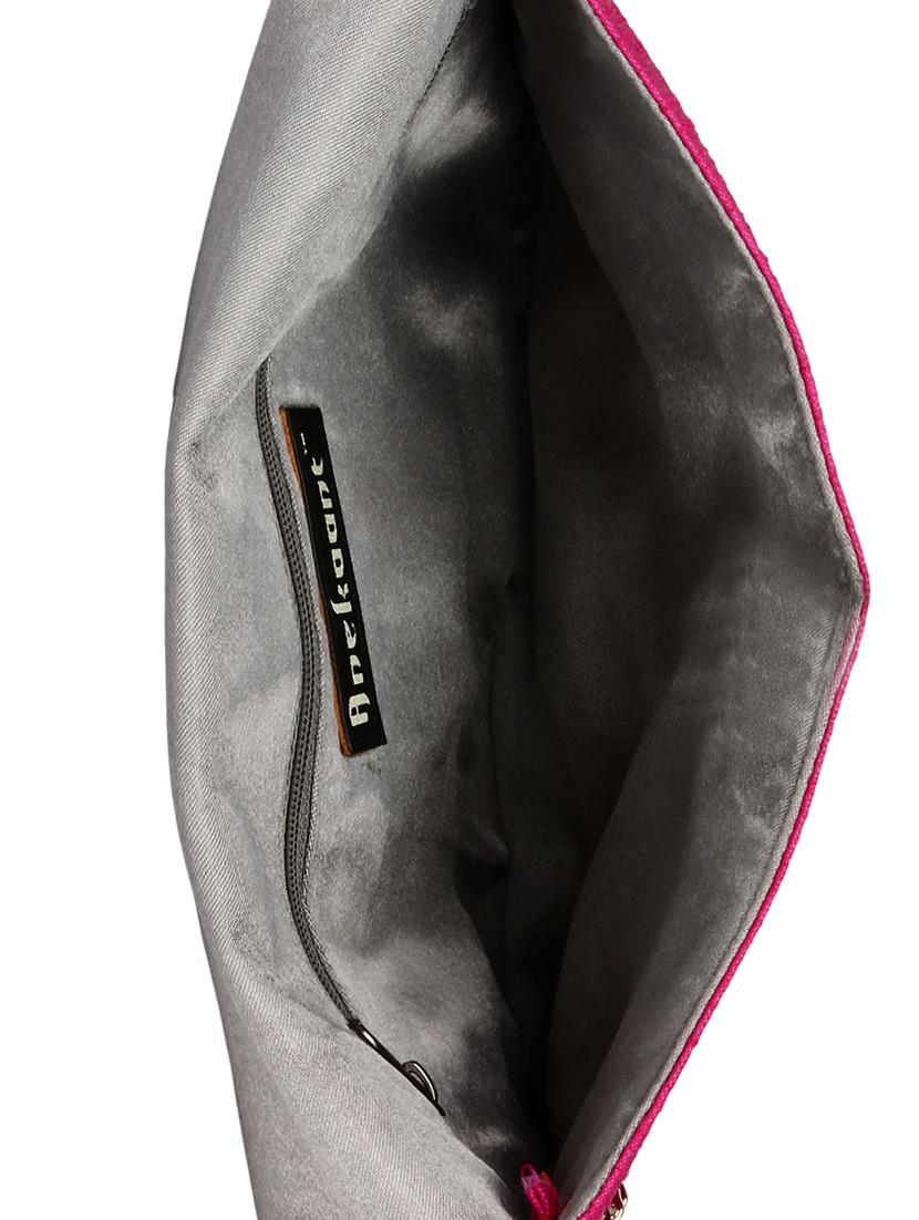 pink polyester ethnic clutch - 13216378 - Zoom Image - 3