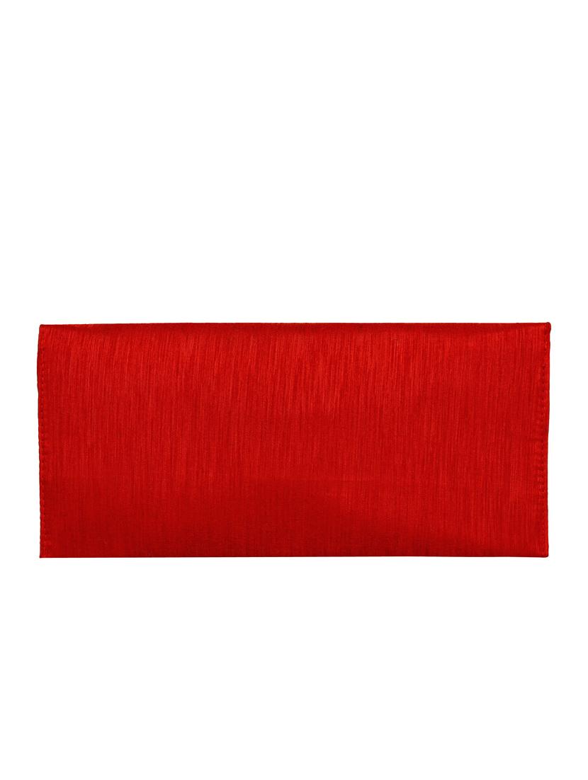 red polyester ethnic clutch - 13216379 - Zoom Image - 2
