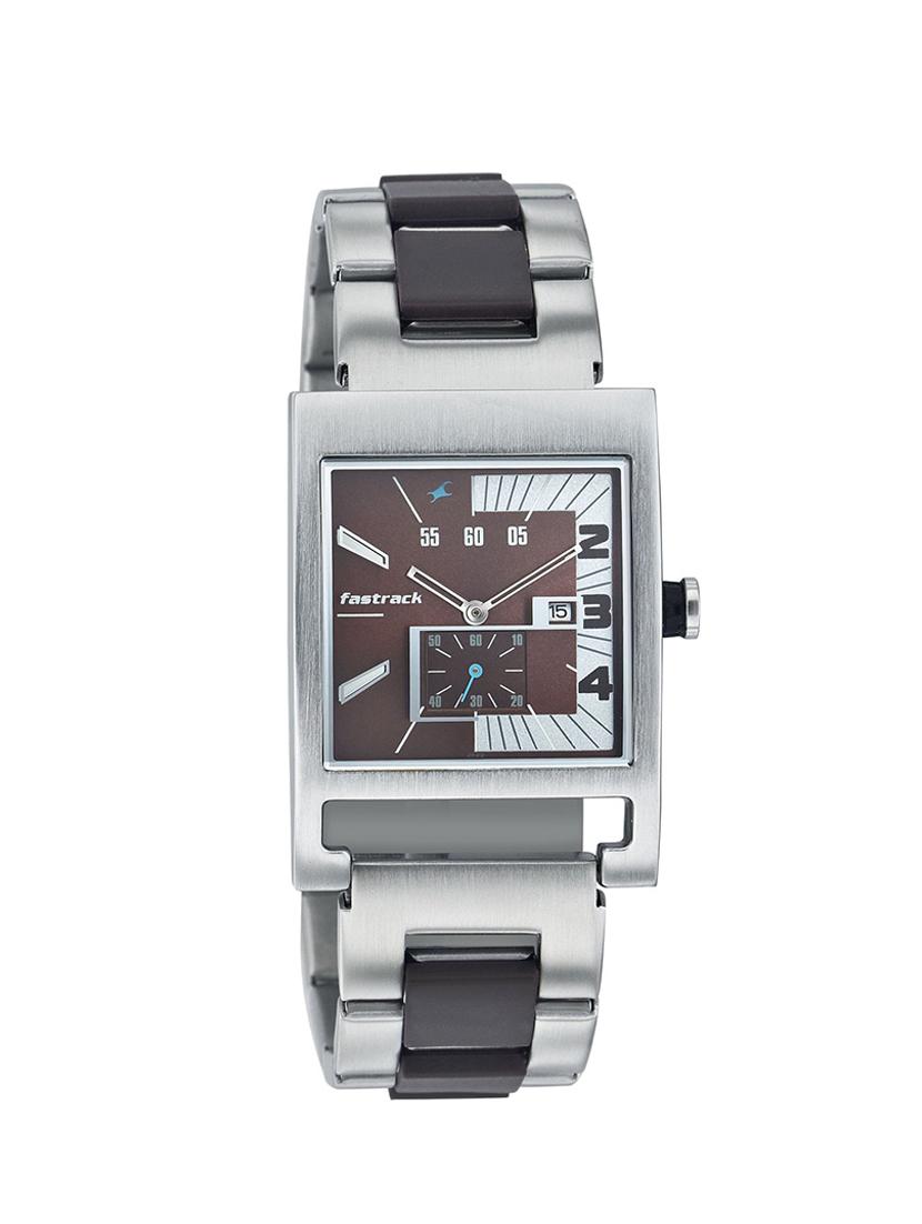 Fastrack Party Analog Brown Dial Men's Watch - NE1478SM02 - 13216842 - Zoom Image - 1