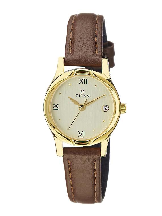 titan analog gold dial pair watch - ne15802490yl05 - 13216933 - Zoom Image - 3