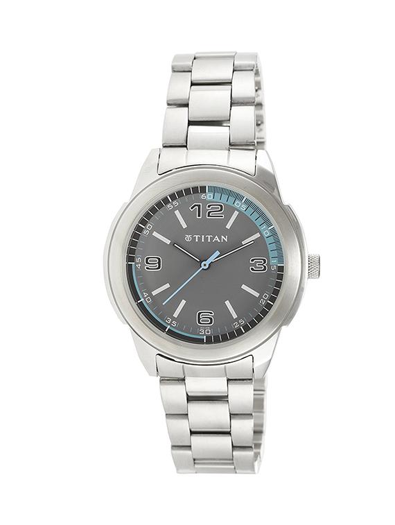 titan youth analog grey dial men's watch - ne1585sm03 - 13216972 - Zoom Image - 1