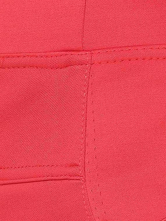 red cotton jeggings - 13225450 - Zoom Image - 4