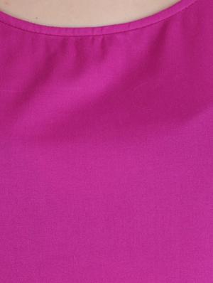pink viscose aline dress - 13225535 - Standard Image - 4
