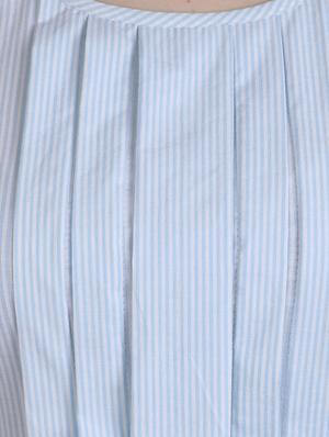 white cotton aline dress - 13225537 - Standard Image - 4