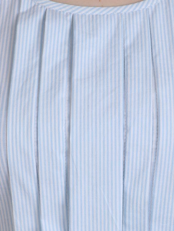 white cotton aline dress - 13225537 - Zoom Image - 4
