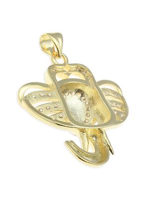 gold embellished ganesha pendant - 1322639 - Standard Image - 2