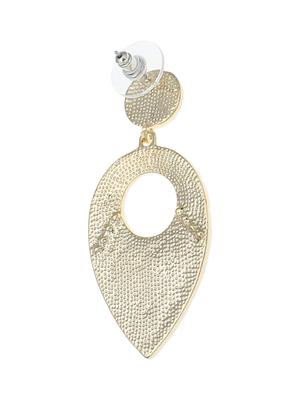 gold and black drop earings - 1322655 - Standard Image - 3