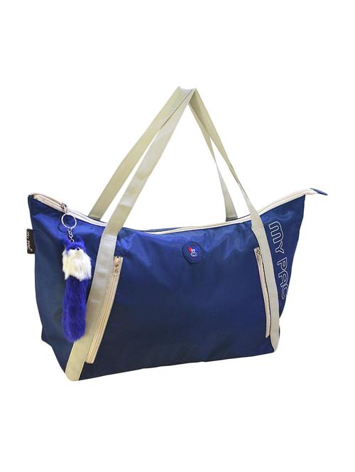 blue polyester tote - 13232084 - Standard Image - 1