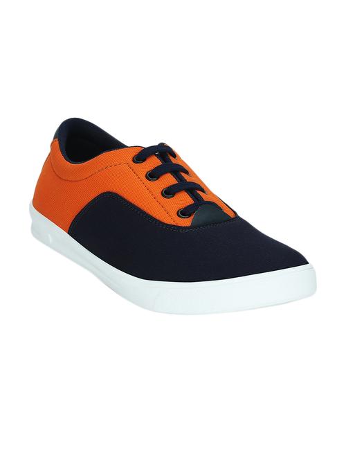 colour block canvas lace up sneaker - 13244597 -  Standard Image - 0