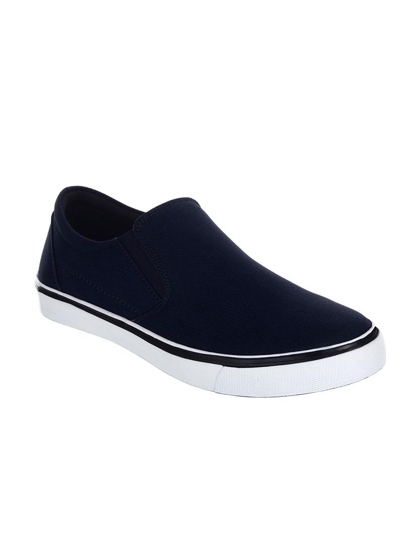 blue canvas slip on shoe - 13244608 - Zoom Image - 1