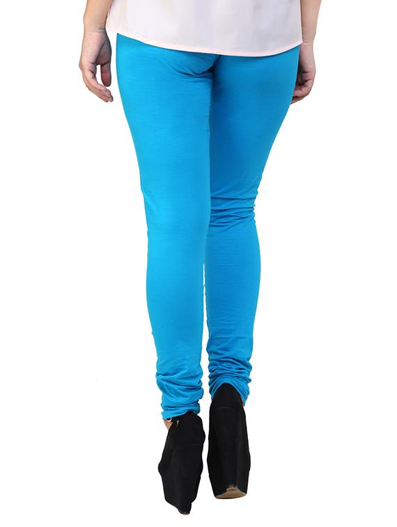 blue cotton leggings - 13249052 - Zoom Image - 3