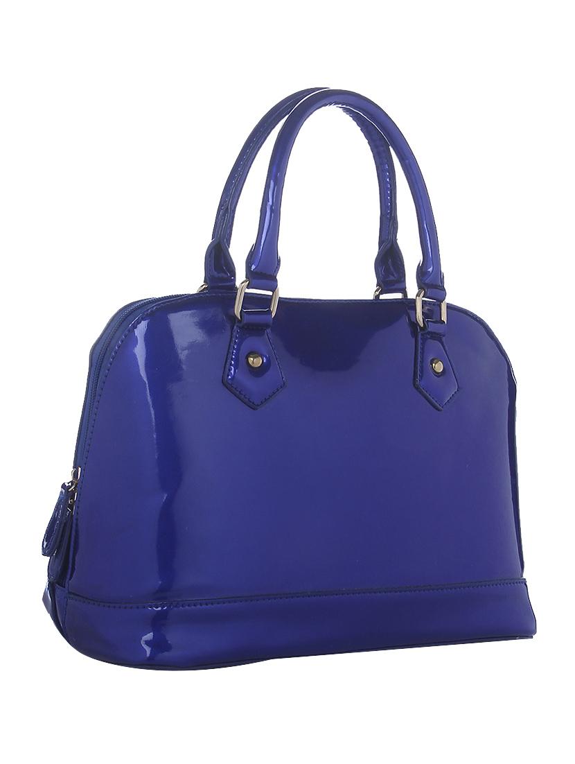 blue leatherette handbag - 13253837 - Zoom Image - 1