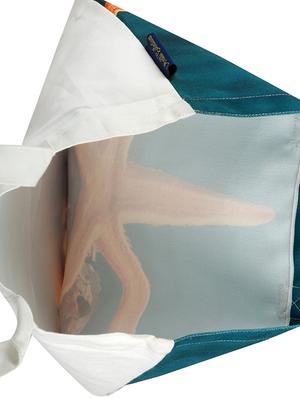 multi colored polyester tote - 13256259 - Standard Image - 3