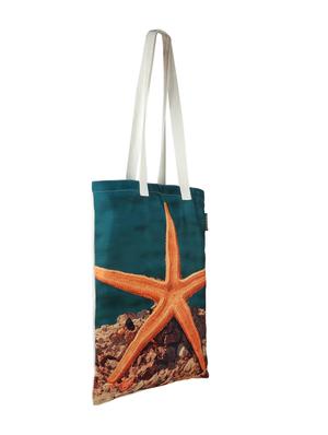 multi colored polyester tote - 13256259 - Standard Image - 5