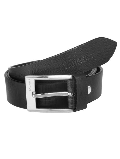 black leather belt - 13259619 - Standard Image - 1