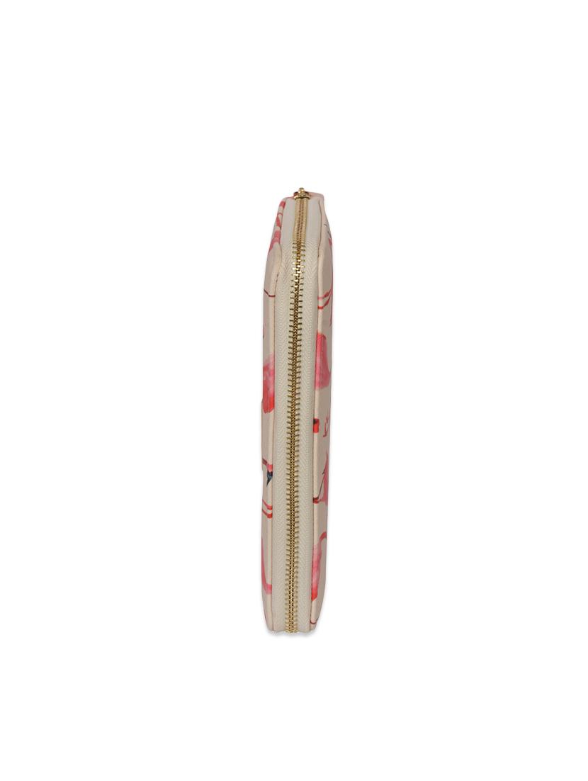 cream flamingo printed leatherette wallet - 1326205 - Zoom Image - 5