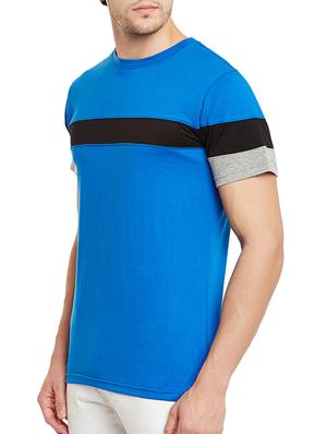 blue cotton striped t-shirt - 13263161 - Standard Image - 2