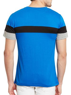 blue cotton striped t-shirt - 13263161 - Standard Image - 3