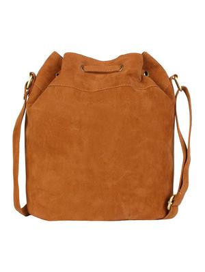 tan leatherette sling bag - 13265702 - Standard Image - 2