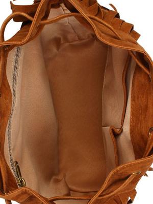 tan leatherette sling bag - 13265702 - Standard Image - 3