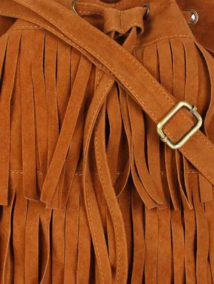 tan leatherette sling bag - 13265702 - Standard Image - 4