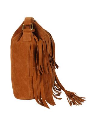 tan leatherette sling bag - 13265702 - Standard Image - 5