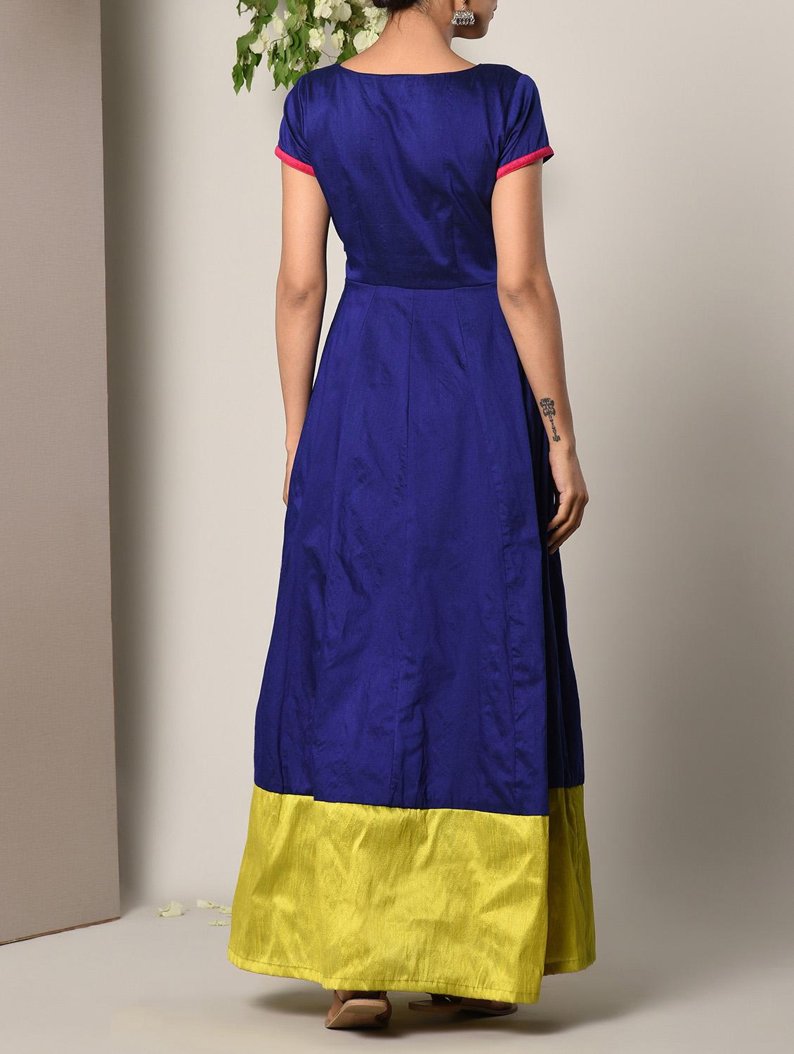 royal blue cotton dress - 13266822 - Zoom Image - 4