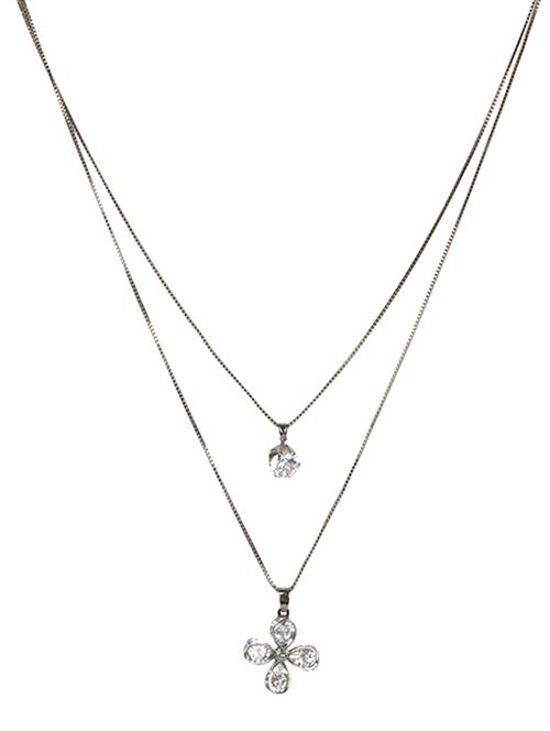 silver metal pendant - 13269361 - Standard Image - 1