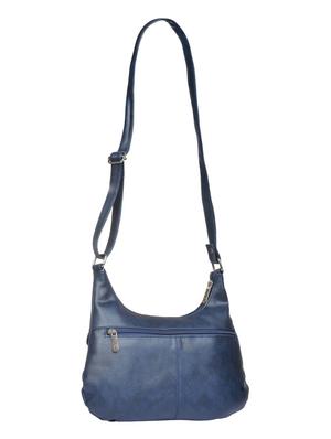 blue leatherette sling bag - 13271063 - Standard Image - 2