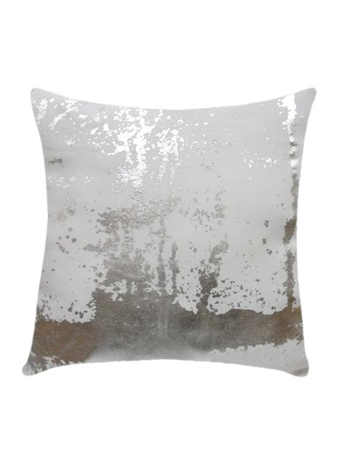 ambbi collection printed cushion cover with foil print abstract distorted print - 13271229 -  Standard Image - 0