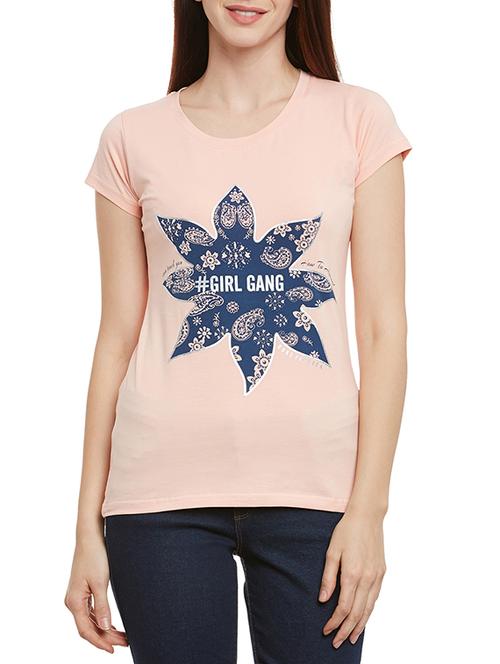 pink cotton regular top - 13274759 - Very Small Image - 1