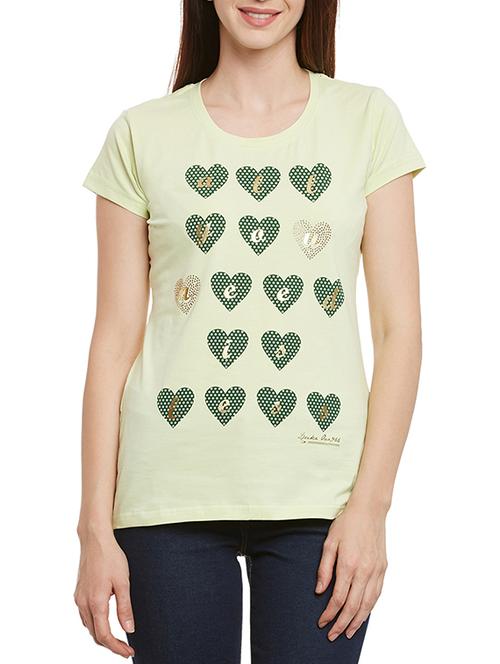 green cotton regular top - 13274760 - Very Small Image - 1