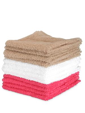bianca 12 piece face towel (100% cotton) - 13278811 - Standard Image - 2