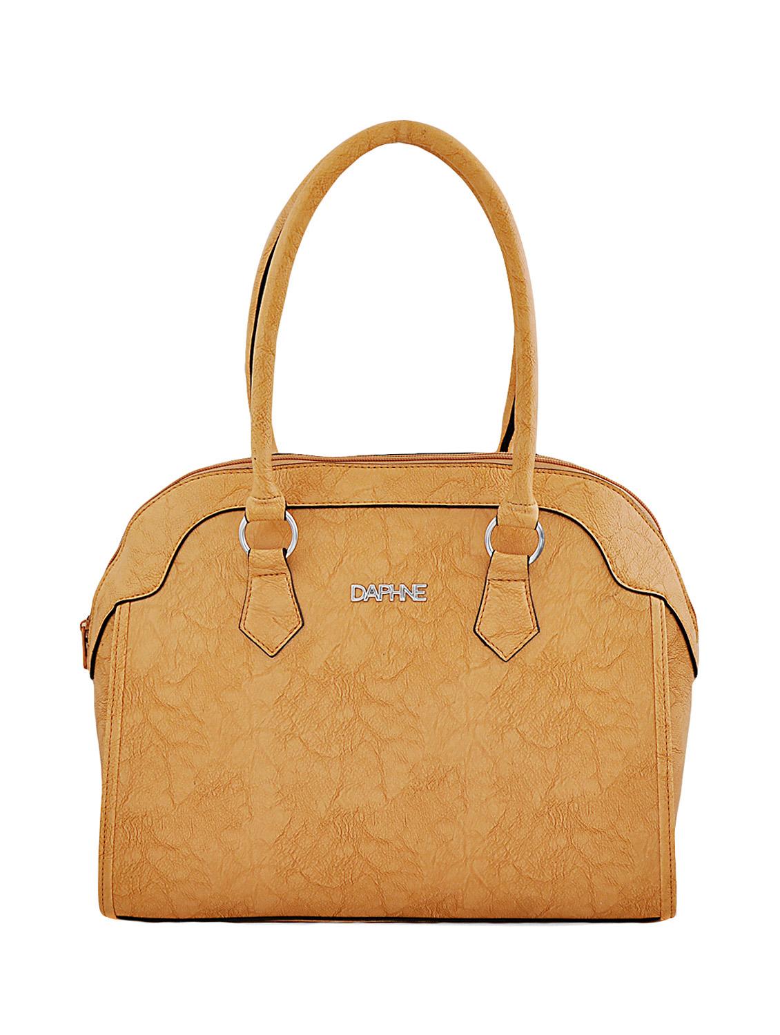 gold leatherette handbag - 13279021 - Zoom Image - 1