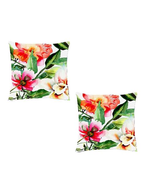 digitally printed watercolour floral design set of two - 13285149 - Standard Image - 1