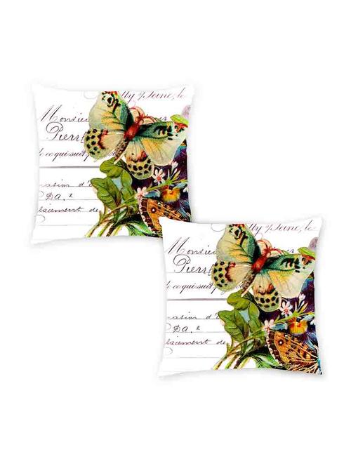 digitally printed text & butterfly set of two - 13285166 - Standard Image - 1