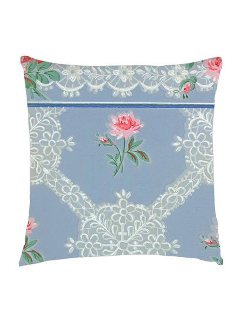 digitally printed cushion cover of vintage flower border design - 13285638 - Standard Image - 1