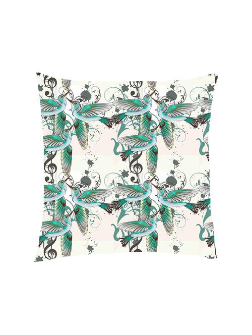 digital printed cushion cover with green flying birds - 13285829 - Standard Image - 1